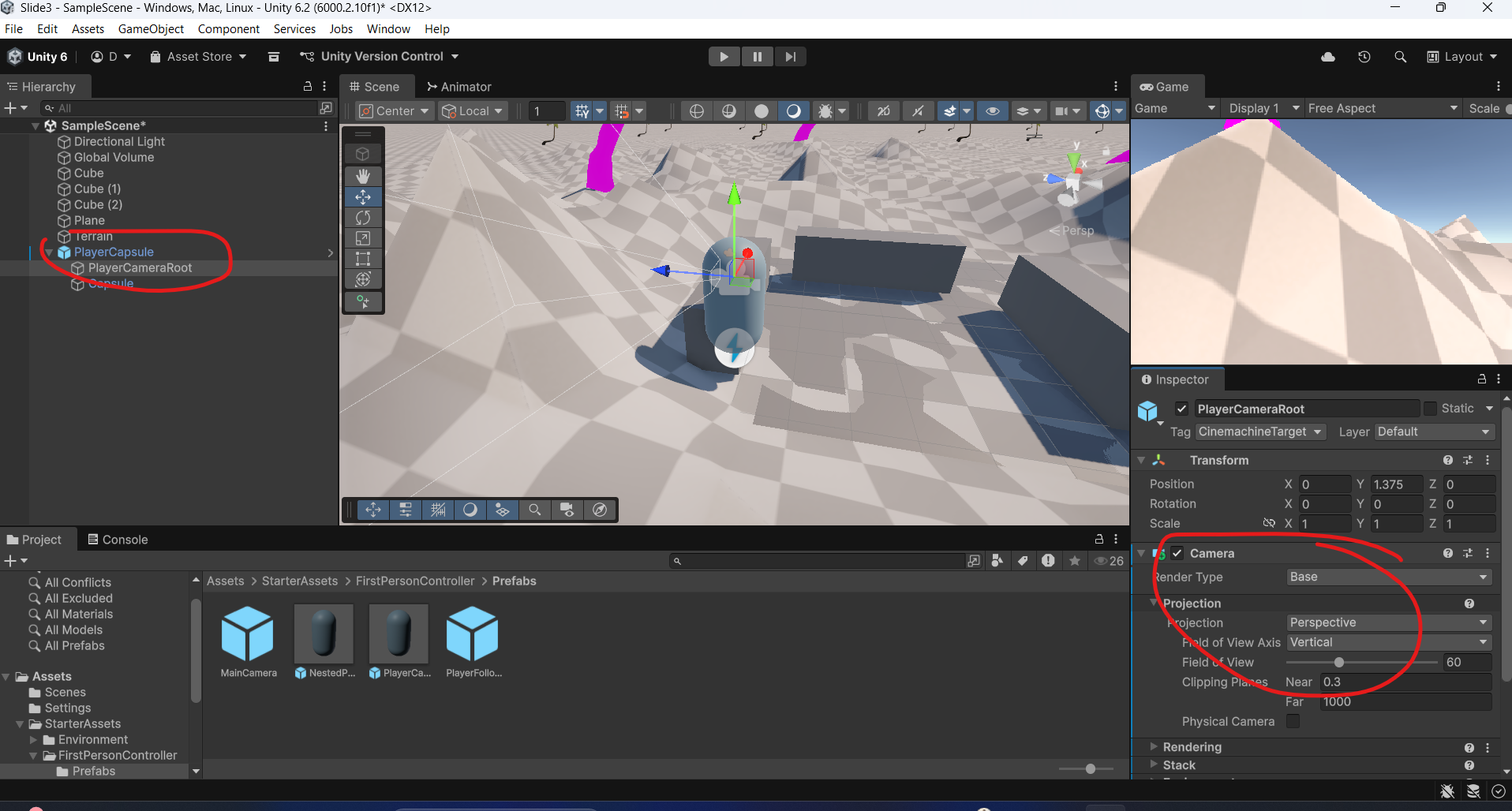 Cách cài đặt Starter Assets - FirstPerson | Updates in new CharacterController package 2025